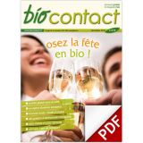Biocontact 219 "Osez la fête en bio !"